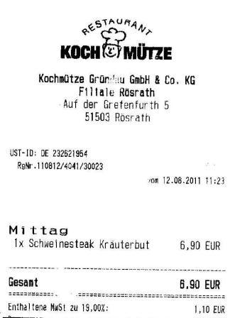 emtl Hffner Kochmtze Restaurant